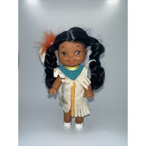 Vintage 1993 Mattel Disney Its a Small World North America Native American Doll